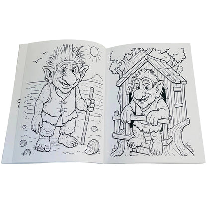 Troll Coloring Book
