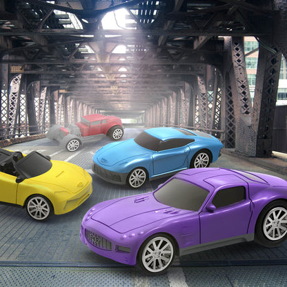 Pull-back toy car set