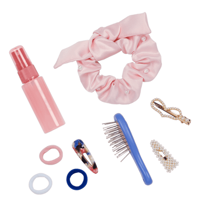 Our Generation Twirls & Pearls Hair Set for 18-inch Dolls