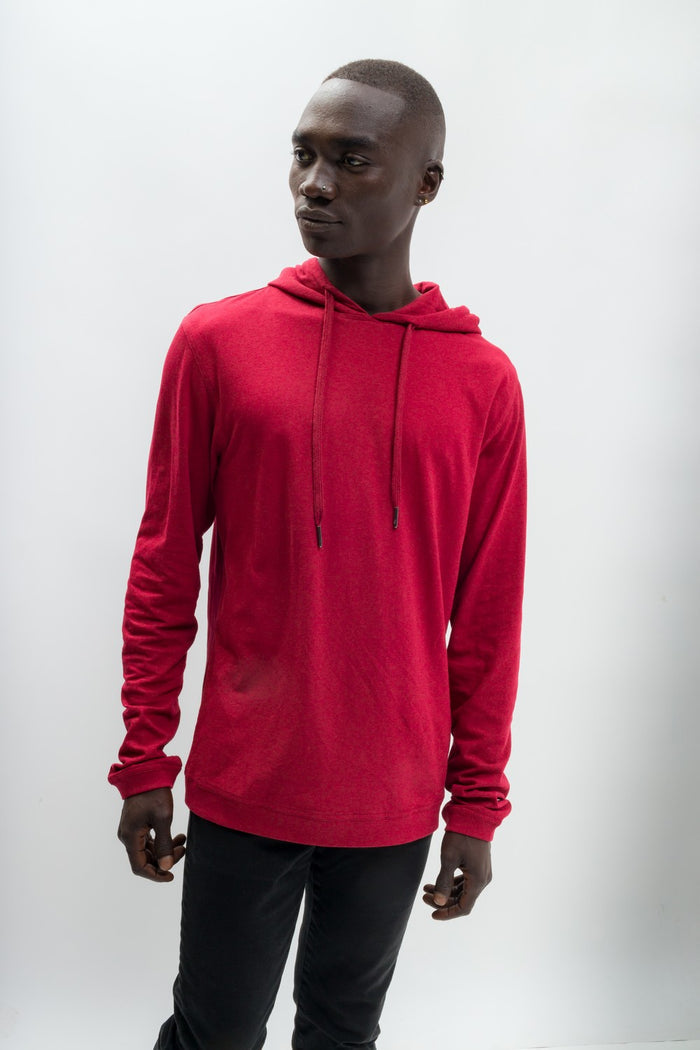 Waverunner | Men's Anti-Stain Linen Cotton Blend Lightweight Hoodie