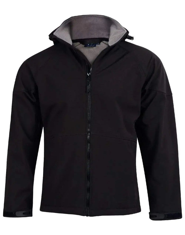 Winning Spirit Aspen Softshell Hood Jacket Kids' Jk33k Metro Workwear.