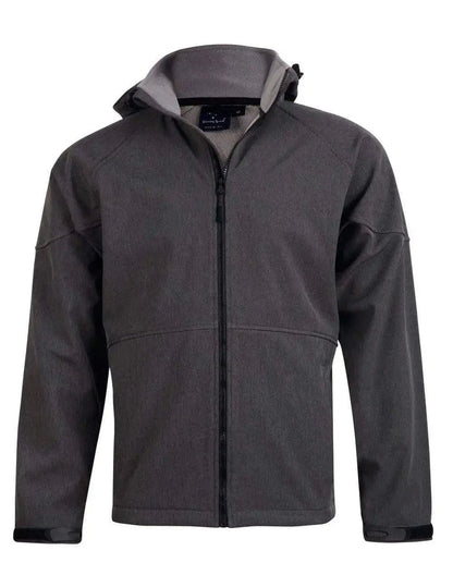 Winning Spirit Aspen Softshell Hood Jacket Kids' Jk33k Metro Workwear.