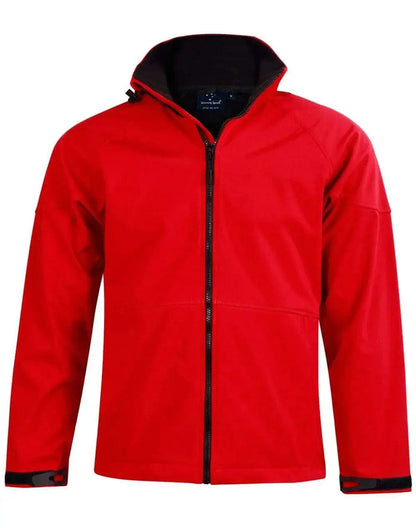 Winning Spirit Aspen Softshell Hood Jacket Kids' Jk33k Metro Workwear.