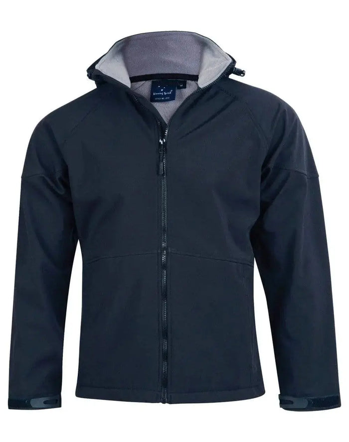 Winning Spirit Aspen Softshell Hood Jacket Kids' Jk33k Metro Workwear.