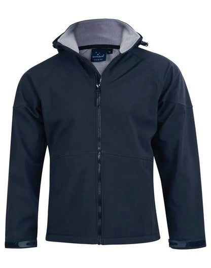 Winning Spirit Aspen Softshell Hood Jacket Kids' Jk33k Metro Workwear.