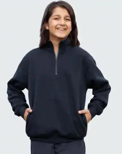 Winning Spirit Kids Half Zip Collar Fleece FL02Y Winning Spirit