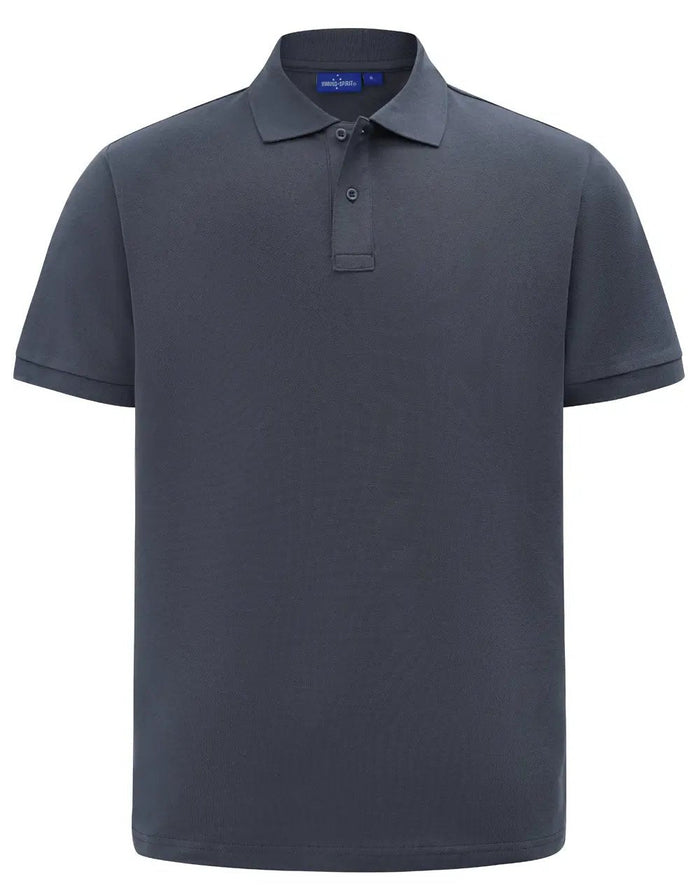 Winning Spirit Men's Classic Cotton/Poly Pique Polo Shirt PS15