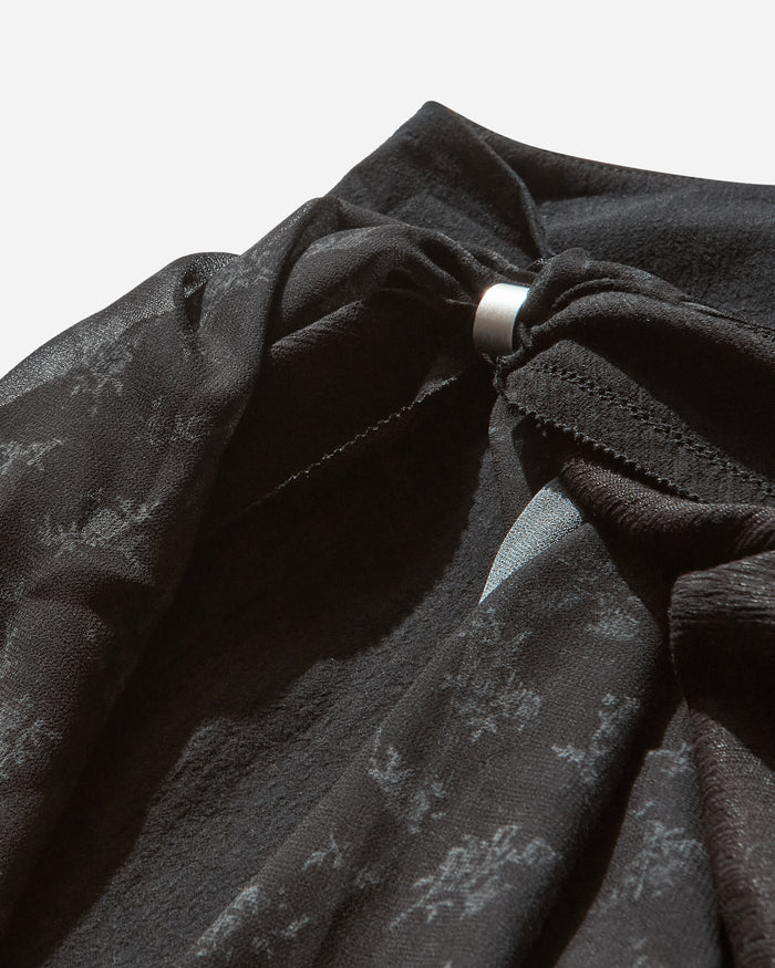 HYEIN SEO Wmns Tied Scarf Pants Black Pants Trousers SS25PT5K  1