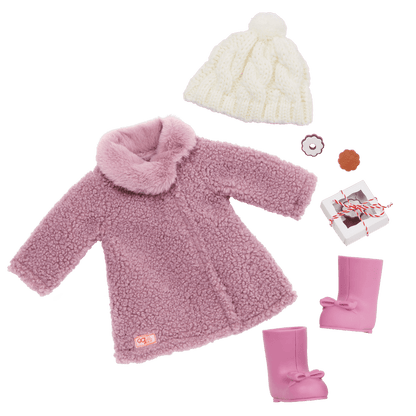 Our Generation Wonderfully Warm Coat Outfit for 18-inch Dolls