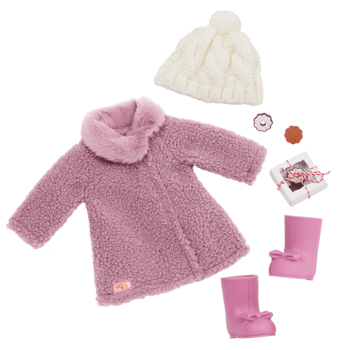 Our Generation Wonderfully Warm Coat Outfit for 18-inch Dolls