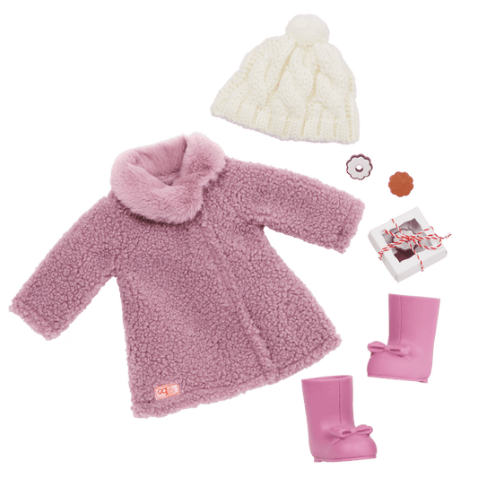 Our Generation Wonderfully Warm Coat Outfit for 18-inch Dolls