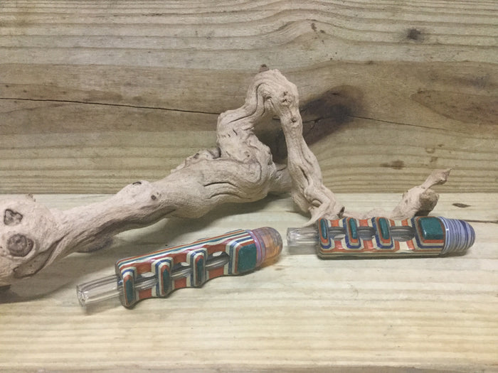 Wood & Glass Hybrid Pipe 5"